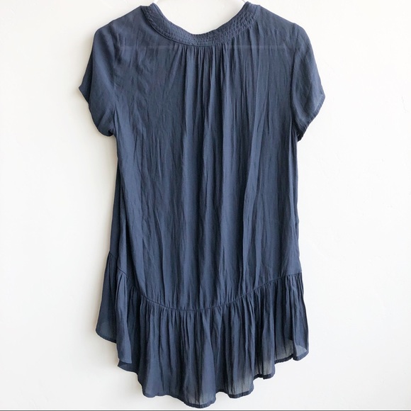 RO & DE Sheer Gauze Hi Lo Top - Picture 2 of 6